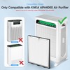 4 Packs Upgraded APH4000 Replacement Filter Compatible with KNKA APH4000