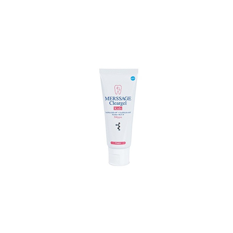 Matsukaze Mersage Clear Gel for Kids, Fluorine Formulated Oral Care