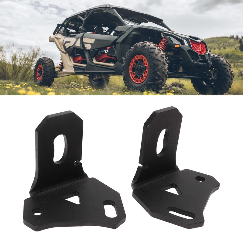 2 Pcs Whip Light Flag Mount Rear Pillar Antenna Mounting