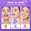 Teeth Whitening Strips Purple 28 Strips - Gentle & Effective