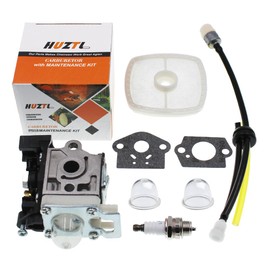 Carburetor for ECHO GT225 GT225i GT225L PAS225 PE225 PPF225 SHC225 SRM225 SRM225U Trimmer with Repower Maintenance Kit Spark Plug by HUZTL