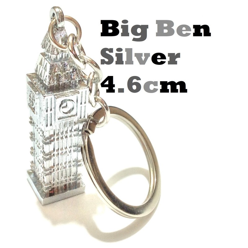 Lizzy BRITISH MINIATURE LONDON SOUVENIR KEY RING Metal Gift Locker