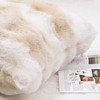 MADIZZ Pack of 2 Thick Plush Wool Throw Pillow Covers