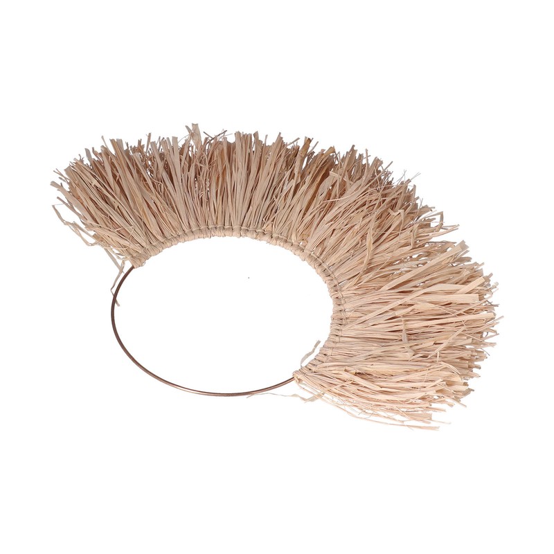 Raffia Wall Decoration Entrance Living Room Dining Room Sofa Background