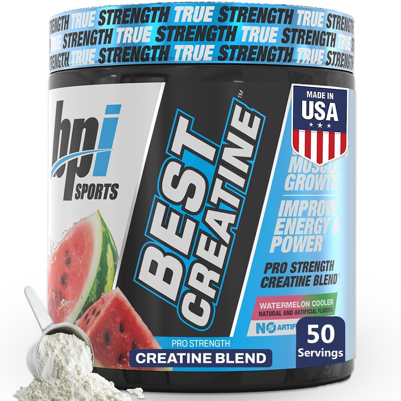 BPI Sports Best Creatine Powder, Watermelon Cooler, 10.58 Ounce