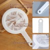3 Pcs 9.2" X 5.7" Fine Nylon Mesh Strainer, 120