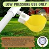 8PC Chicken Water Cups with PVC Tee Fittings for 1/2"