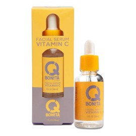 Qbonita sérum vitamina C + ácido glicólico, antimanchas e iluminador de uso diurno