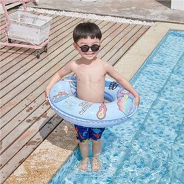 Artisan Summer Tube: Cute Rabbit & Astronaut Swim Ring for Adults & Kids (LF1559, Free Size) Ring+ 60 Size 145G 20ea