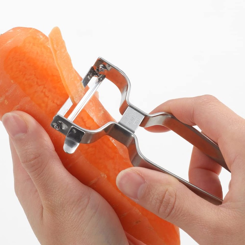 Yoshikawa SJ2958 Peeler, Peeler, Made in Japan, Stainless Steel, Easy