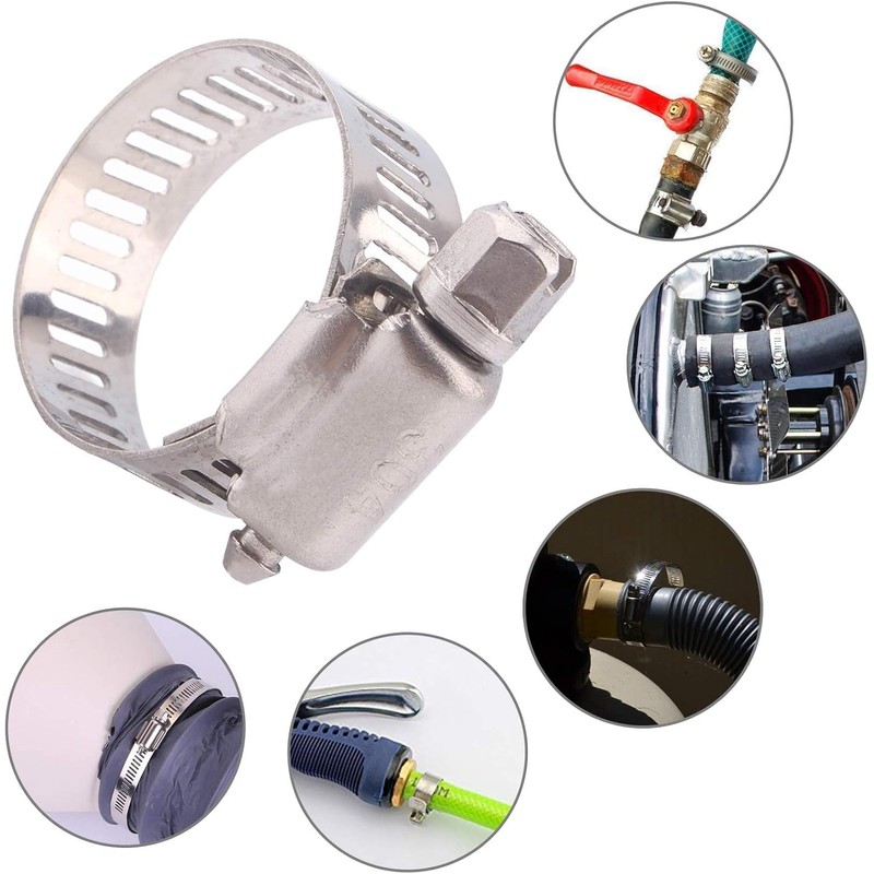 Hose Band, Stainless Steel Band, Hose Clamp, SUS304 Stainless Steel,