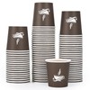 LITOPAK 500 Pack 4 oz Paper Cups, Disposable Coffee Cups,