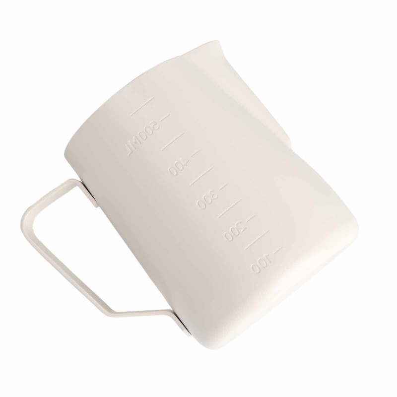 Stainless Steel Frothing Pitcher Milk Frothing Cup with Measurement Scales