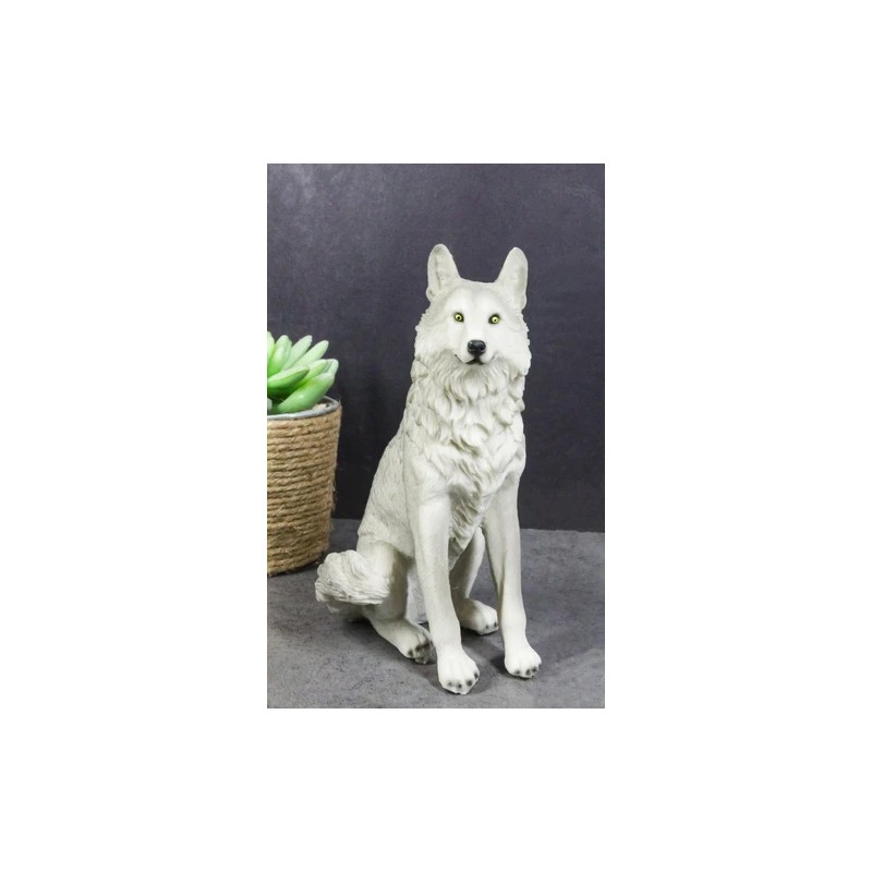 Cries Of The Night Sitting Alpha Grey Direwolf Wolf Home