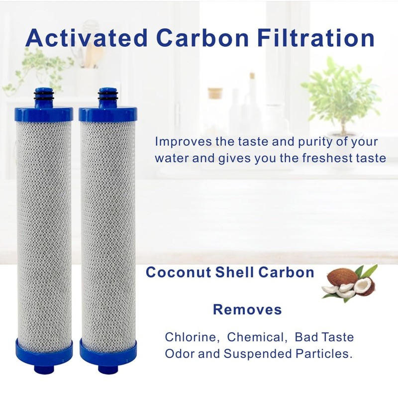 Reverse Osmosis Replacement Filter Set Compatible with Whirlpool WHER 12