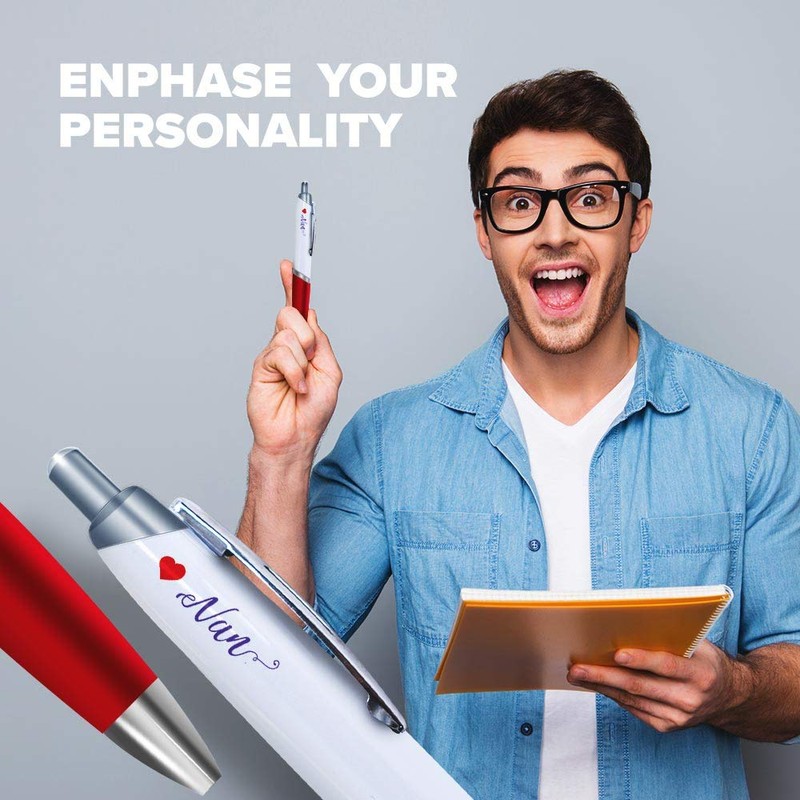 Destination Vinyl ltd Name - NAN - Red Ballpoint Pen