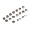 19Pcs Sealed Bearing Kit RC Car Metal Wheel Bearings for