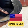 KING LODE Prospecting Gold Pan - Made in USA (Black,