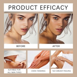 60ml Sunless Tanning Drops,Self-Tanning Nourishing Tan Enhancer Drops,Tan/ning Dr/ops for Face and Body,Promote and Maintain Natural Skin Tone,Gradual Bronzing Effect,All Skin Types,Natural-Looking