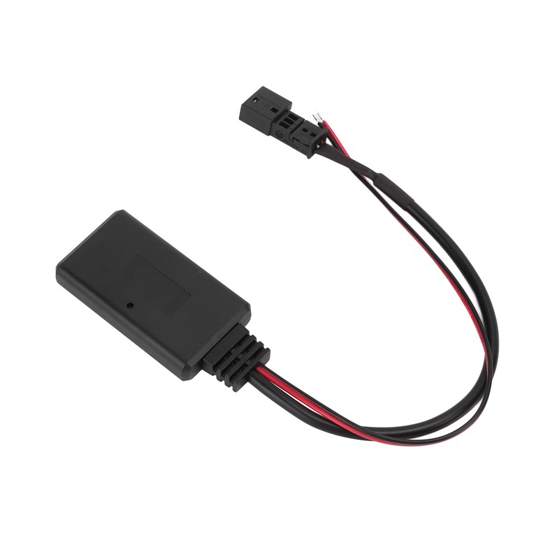 Car Bluetooth5.0 AUX Module 3Pin ABS Black Wearproof Replacement for