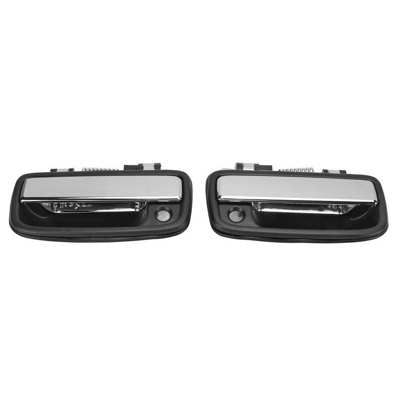 2pcs Car Exterior Door Handle Left Right 6921035030 Electroplating Replacement