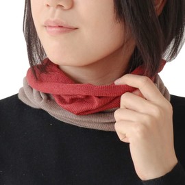 Kinuya SO4980 Gokudan Silk Neck Warmer, 100% Silk