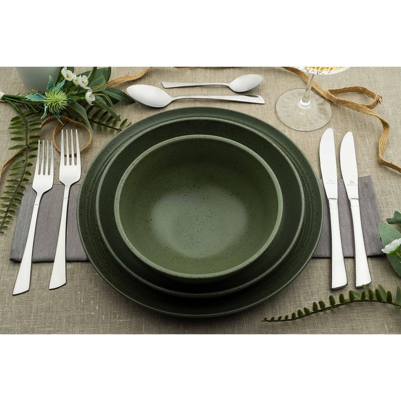 Grunwerg Jupiter Soup Spoons SUSJPT, 18/0 Stainless Steel, Set of