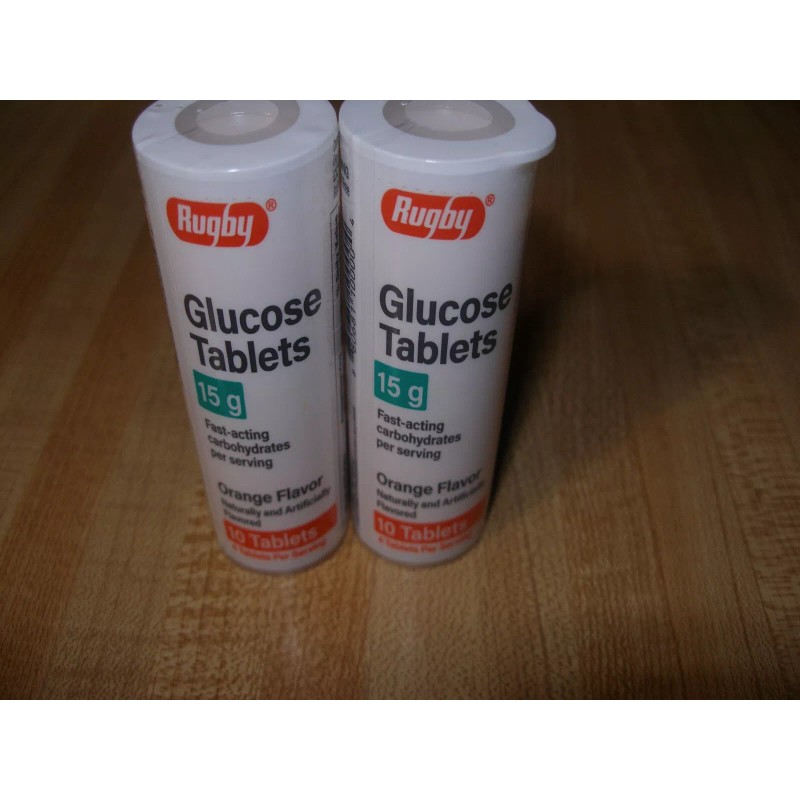 Rugby or Major Glucose Portable 15g Fast Acting Carbohydrate Orange
