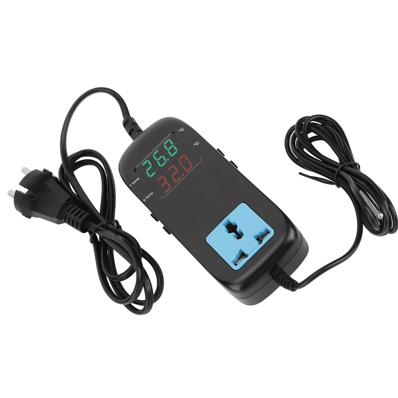 Incubator Thermostat Electronic Heating Thermostat Digital Temperature Controller 90V~