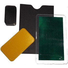 Gold Bullion Coin Tester Scanner - Credit Card Size - Fits in your wallet