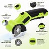 Rechargeable Electric Scissors for DIY Cutting – 2000mAh Cordless Rotary