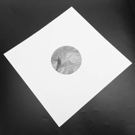 Funda protectora de vinilo de 12 "Bolsa de papel antiestático Funda externa de disco de vinilo de 30.5x30.4cm/12x12in Cubierta protectora para reproductor de CD con bolsa interna (paquete de 20)