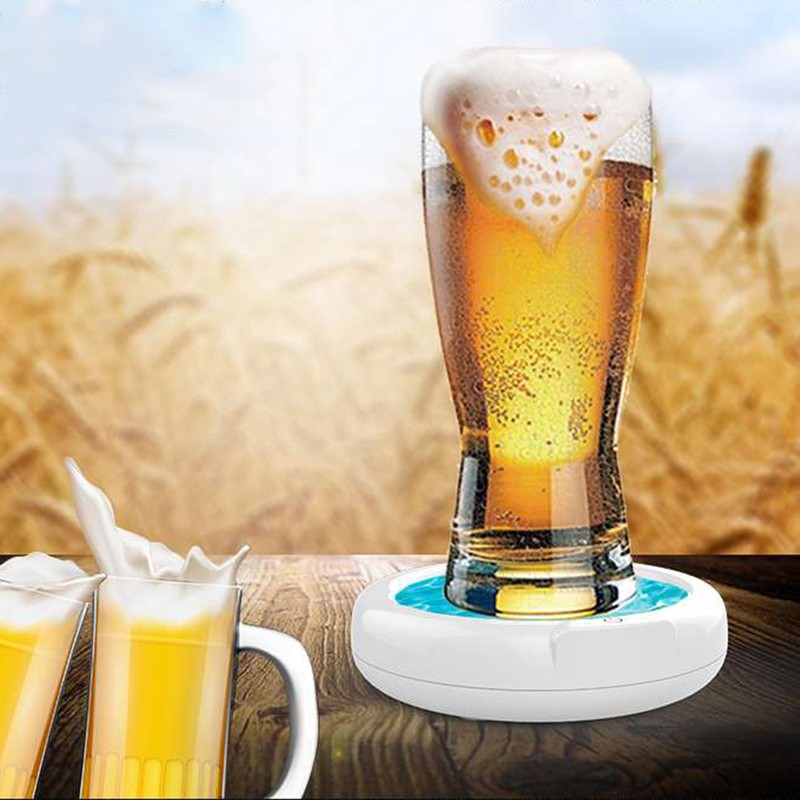 3.7V 110KHZ Ultrasonic Beer Foamer Beer Bubbler Built in 1800mah