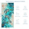 GANMP Underwater Sea Turtle Beach Towel 30" x 60" Microfiber