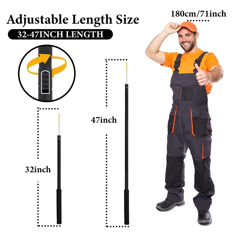 Garbage Picker Upper Tool, Trash Picker Stick Extend 32-47 inch