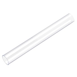 sourcing map Polycarbonate clear hose 30 mm (1.18 inches) i.D. x 32 mm (1.26 inches) diameter x 305 mm (1 ft) length