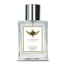 CA Perfume Impression of Millionaire Elixir for Men Woody Aromatic Fragrance Long Lasting Mens Cologne Eau De Parfum 1.7 Fl Oz 50ml