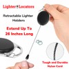 2 Pack of BIC Retractable Lighter Holders for J6 BIC
