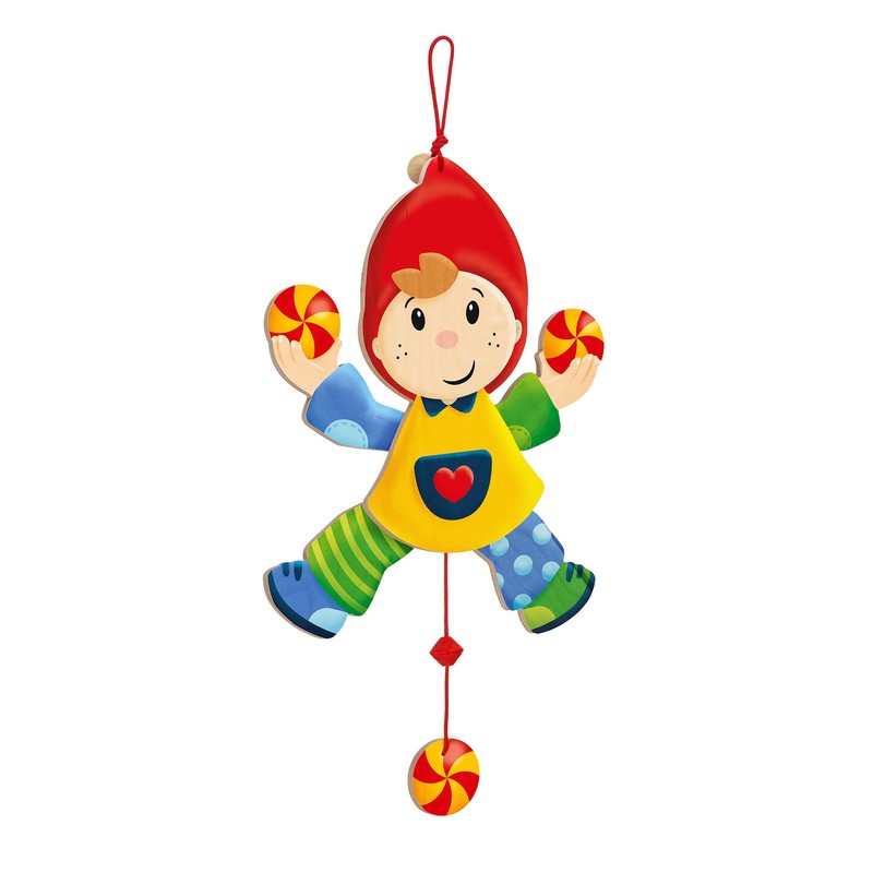 Selecta 60008 Jumping Jack Carli, Jumping Jack, 27 cm, Colourful,