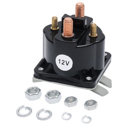 MaySpare 12V 4 POST Solenoid Relay, intermittent work, Compatible with Monarch Bucher SAZ4201GJ 07522, Waltco Maxon 75089822 75089831 262939 263061