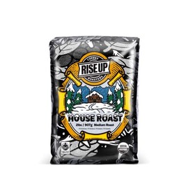 Organic House Roast, Certified Fair Trade Coffee, 2 Pound, Whole Bean