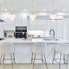 ALICE HOUSE 3 Pack Mini Pendant Lights for Kitchen Island,