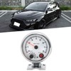 Tbest Tachometer 4 Cylinder Chrome White Switch Light 3.75" 0-8000RPM