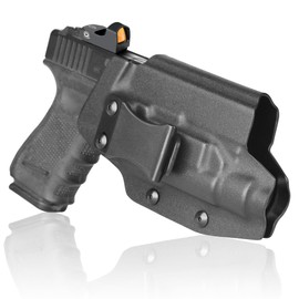 Kydex IWB Holster for Glock 19/23/32/44/45 Compatible with Streamlight TLR-1 HL, Optic Cut Belt Carry, Right Hand