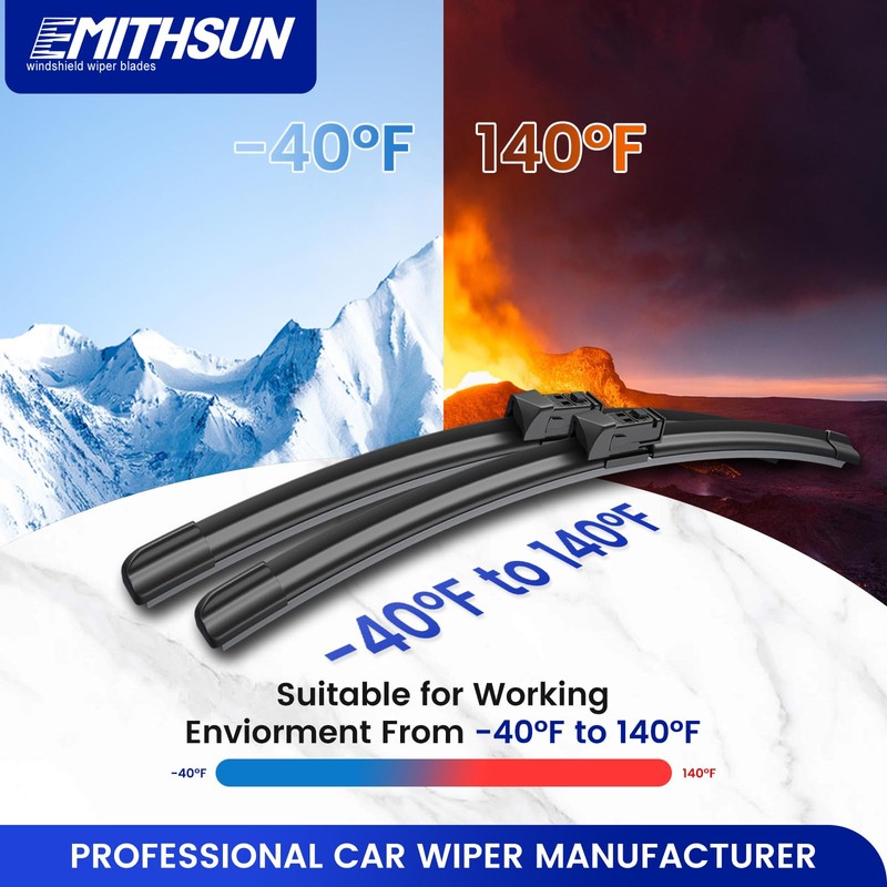 EMITHSUN® Windshield Wipers for 2019-2025 Subaru Ascent – 26"+20" 2-Pack,Premium
