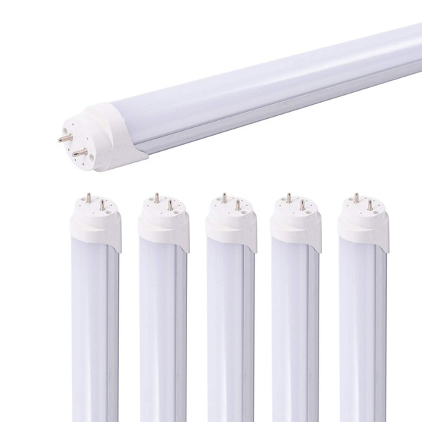 6pcs 2FT 10W T8 Tube Light White Daylight 6500k T8