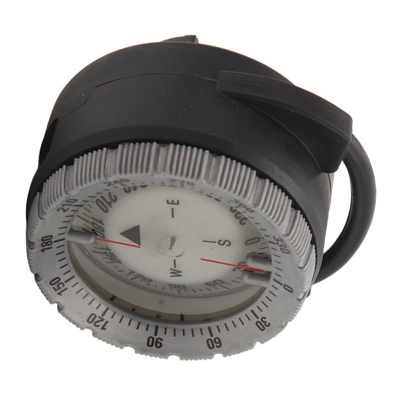 50M Underwater Diving Compass Luminous Magnetic Waterproof Pipe Clamp Diving
