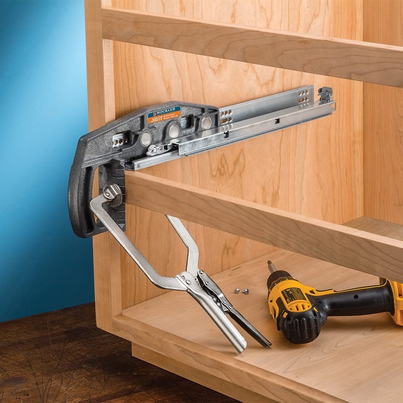18'' Rockler Centerline Lifetime Soft-Close Undermount Drawer Slides
