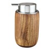 Kleine Wolke Madera Soap Dispenser, Accessories, Colour: Brown, Material: Acacia