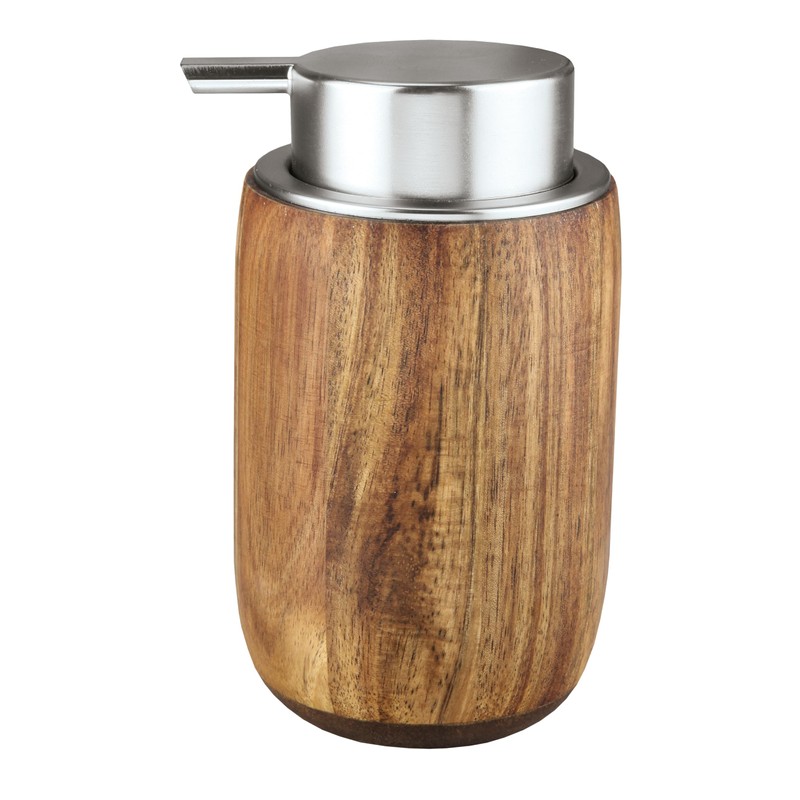 Kleine Wolke Madera Soap Dispenser, Accessories, Colour: Brown, Material: Acacia
